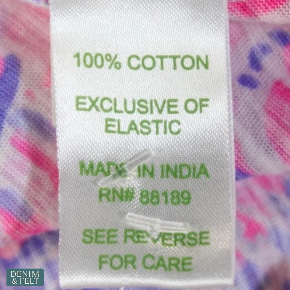 Lilly Pulitzer Essie Tank Top XS Berry Sea You Soon Pink Blue Print Summer - Picture 13 of 14